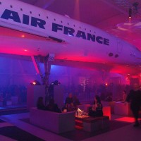 party around the Concorde